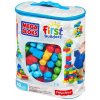 Mega Bloks First kocky 80 modré