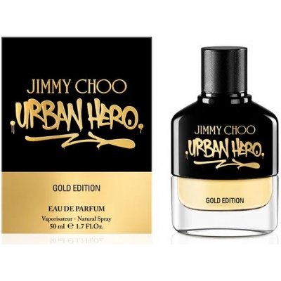 Jimmy Choo Urban Hero, Gold Edition, Parfémovaná voda 50ml pre mužov