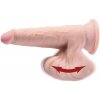 King Cock 3D penis s hojdacími semenníkmi 15 cm