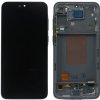 LCD Displej + Dotykové sklo Samsung Galaxy A55 5G (A556) + Rám (Navy) - kvalita BIG OLED