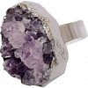 Nefertitis Prsteň pre čarodejnicu z ametystu Porozumenie NF54318 - 56 mm (US 8)