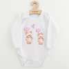 Detské body s potlačou New Baby Love Bears, veľ. 62 (3-6m)