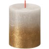 Bolsius Rustic Sunset Sandy Grey+ Gold 80/68 mm