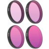 Sunnylife Sada filtrov ND8+ND16+ND32+ND64 pre DJI Osmo Action 5 Pro / 4 / 3