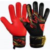 Brankárske rukavice Reusch Attrakt Silver black/gold/firery red