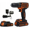 Akumulátorový skrutkovač Black+Decker 18 V BDCDC18