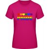 Dámske PRIDE Tričko s Dúhovým dizajnom Pride Sorbetová