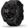 Garmin Fenix 7X Sapphire Solar DLC Titanium black band