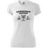 Zaobchádzať opatrne 50 - Dámske Fantasy športové (dresovina) - 2XL ( Biela )