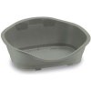 STEFANPLAST GREEN LINE SLEEPER 1 sivá 56,5x42x24,2cm plastové ležadlo pre psov 98% z recyklovaného plastu