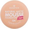 Essence Natural Matte Mousse penový make-up pre matný vzhľad 16 g 04