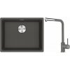 Súprava granitový drez Franke Maris 125.0716.375, kuchynská batéria Franke Sirius Side 115.0668.280