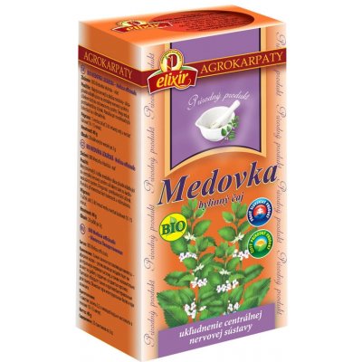 Agrokarpaty čaj medovka lekárska Bio 20 x 2 g