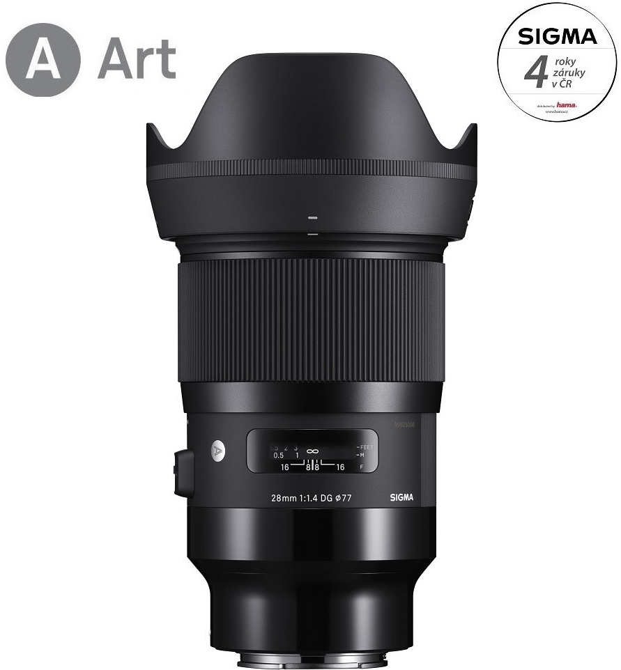 SIGMA 28mm f/1.4 DG HSM Art Sony E-mount