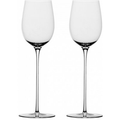 Lunasol Poháre na biele víno set FLOW Glas Platinum Line 2 x 280 ml