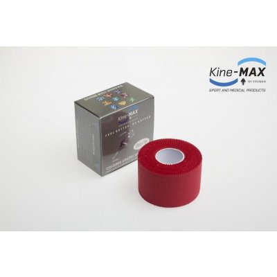 Kine-MAX neelastická tejpovacia páska Team Tape červená 3,8cm x 10m