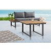LuxD Dizajnový záhradný odkladací stolík Gazelle 78 cm Polywood