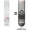Predátor Finlux TVF22FWDC5161 náhradný diaľkový ovládač iného vzhľadu