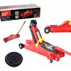 Automobilový hydraulický zdvihák žaba TORIN 2T nízky profil 85-330 mm guma