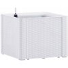 Kvetináč plast biely Stefanplast 43 cm x 43 x 33 cm