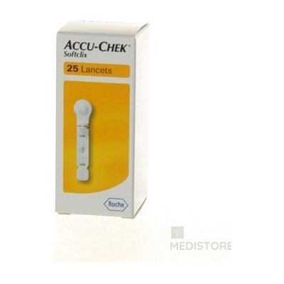 ACCU-CHEK Softclix Lancet 25 lancety do odberového pera 1x25 ks