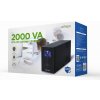 Gembird EG-UPS-035 zdroj nepřerušovaného napětí Line-interaktivní 2 kVA 1200 W 5 AC zásuvky / AC zásuvek