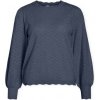 Vila Svetre Emi Knit - Vintage Indigo Modrá