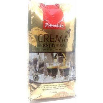 Popradská Crema Espresso 1 kg od 13,9 € - Heureka.sk