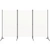 vidaXL s 3 panelmi krémovo biely 260x180 cm