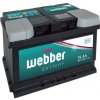 Autobateria Webber 12V 74Ah 680A WA0740