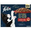 Felix Tasty Shreds hovädzie kura kačka a morka v šťave 12 x 80 g