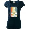 Gaming narodeniny 30 - Dámske tričko Pure - S ( Tmavomodrá (veľmi tmavá - skoro čierna) )