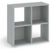 Wilsondo Regál Catchy 4P - sivá