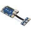 Waveshare CM4-IO-BASE-A + USB HDMI Adapter, for Raspberry Pi Compute Module 4