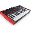 AKI AKAI MPK Mini Play MK3 ovládačová klávesnica USB MIDI ovládač čierny, červený