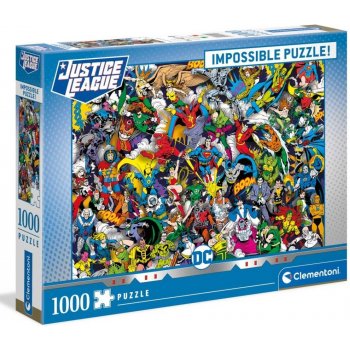 Clementoni Impossible Justice League 1000 dielov