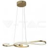 Závesné LED svietidlo 18W 180mm 3000k, 2260lm VT-7817 biele 700x250mm (V-TAC)