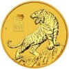 The Perth Mint zlatá minca Lunar Series III Year of Tiger 2022 1/10 oz