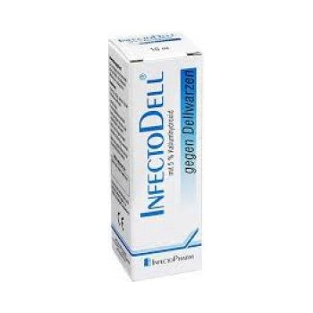 Infectodell 5 % hydroxid draselný 2 ml