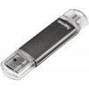 Hama laeta Twin FlashPen, USB 2.0, 64 GB, 10 MB/s, šedý 85235110