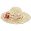 Dámsky klobúk Adele, slama, univerzálna veľkosť, prírodná, červená, G4870000