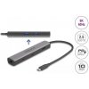 Delock Dokovací stanice USB 40 Gbps USB Type-C™ 8K - HDMI / USB 10 Gbps / 2,5 Gigabit LAN / PD 3.0 100 W 87865