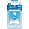 Dr.Browns náhradné silikon cumlíky pre dojčenské fľašky options Narrow stupeň 2 BPA Free 2 ks 322 INTL