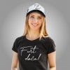 Tričko + Šiltovka s nápisom FURT DAČO čierny dámsky SET FOTOpošta Veľkosť: L