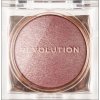 Makeup Revolution Beam Bright kompaktný púdrový rozjasňovač Pink Seduction 2,45 g