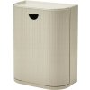 IKEA GARDSBUTIK Nástenný odpadkový kôš s vekom, béžová farba, 21 l