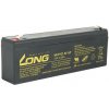 LONG baterie 12V 2,6Ah F1 (WP2.6-12) PBLO-12V002,6-F1A