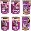 WHISKAS vlhké krmivo pre mačky MIX CHUTÍ 6x400g