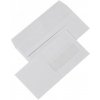 Papierová obálka DL (110x220mm) samolepiaca s oknom (50ks)