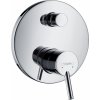 Hansgrohe Talis S vaňová/sprchová batéria podomietková chrómová 32475000